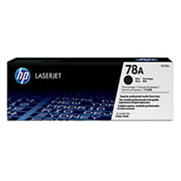 HP 78A Black Original Toner Cartridge (CE278A) 1/Ea