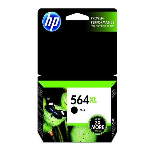 HP 564XL Black Original Ink Cartridge (CN684WN) Ea