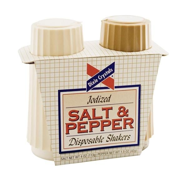 Dixie Crystals Salt and Pepper Shaker Set 2/Pk