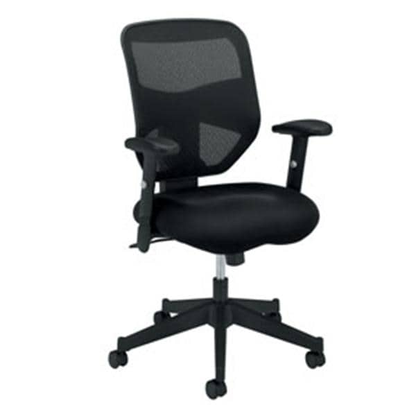 Basyx VL531 High-Back Mesh Fabric Task Chair Black Ea