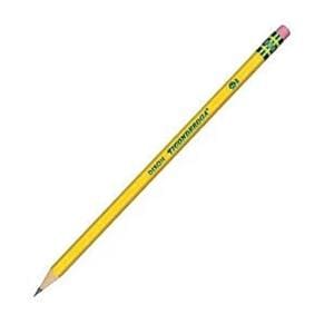 Ticonderoga Pencils #2 Medium Soft Lead Yellow Barrel 48/Box 48/Pk