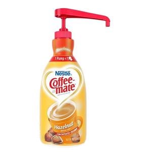 Nestle Coffee-Mate Liquid Creamer Pump Bottle Hazelnut 1.5 L Ea