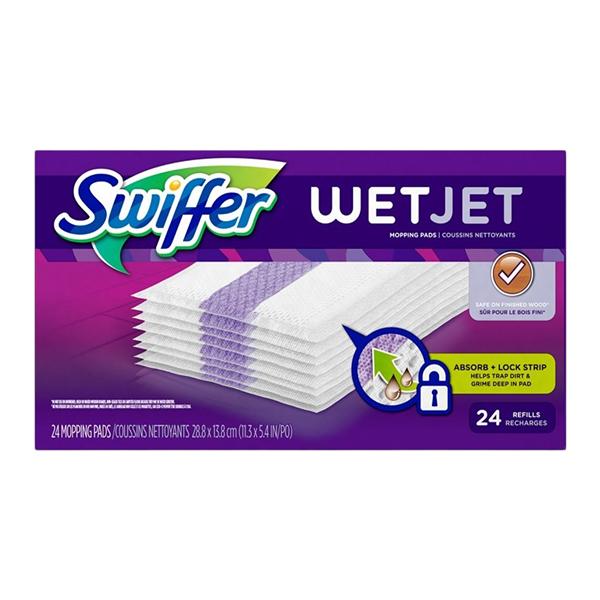 Swiffer WetJet Pad Refills 24/Pack 24/Pk