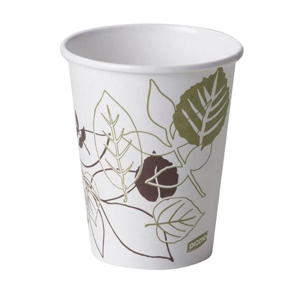 Dixie Paper Hot Cups 12 Oz Pathways Design 50/Bx