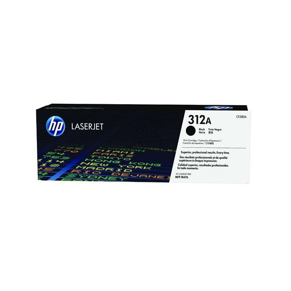 HP 312A Black Toner Cartridge (CF380A) Ea