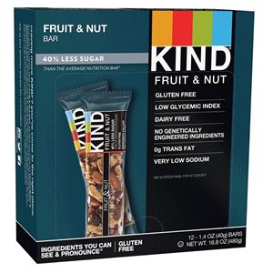 KIND Fruit & Nut Delight Bar, 1.4 Oz 12/Bx