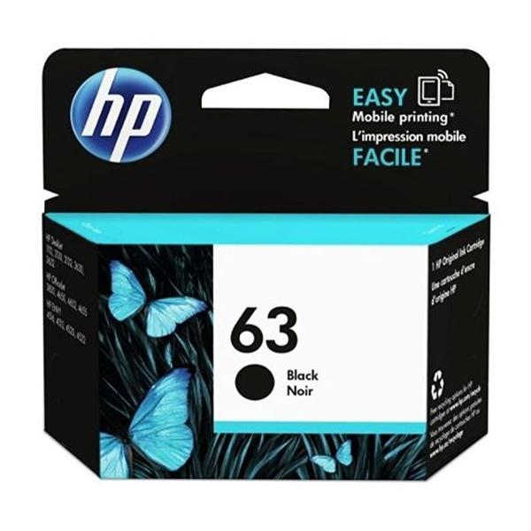 Cartridge Ink HP 63 Black F6U62AN Ea Ea