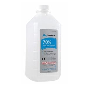 Alchohol Rubbing Swan 16 oz Ea