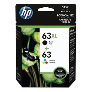 Cartridge Ink HP #63XL/63 LOR48AN 2/Pk 2/Pk