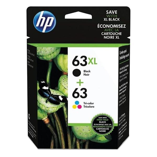 Cartridge Ink HP #63XL/63 LOR48AN 2/Pk 2/Pk