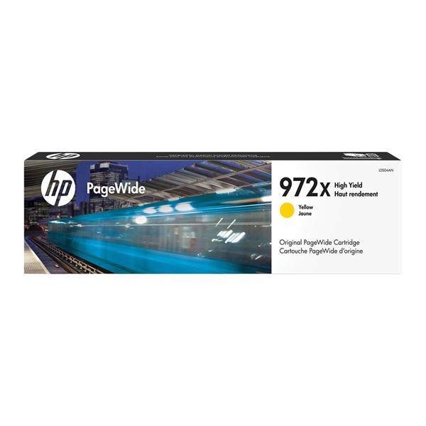 HP 972X High Yield Yellow Ink Cartridge (LOS04AN) Ea