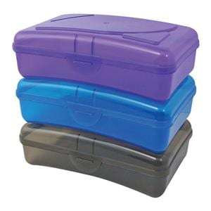 Cra-Z-Art Plastic school Box 2-3/16x5-3/16 Assorted Color Ea