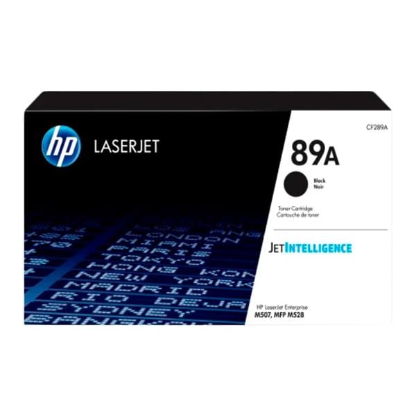 HP 89A Black toner Cartridge CF289A Ea