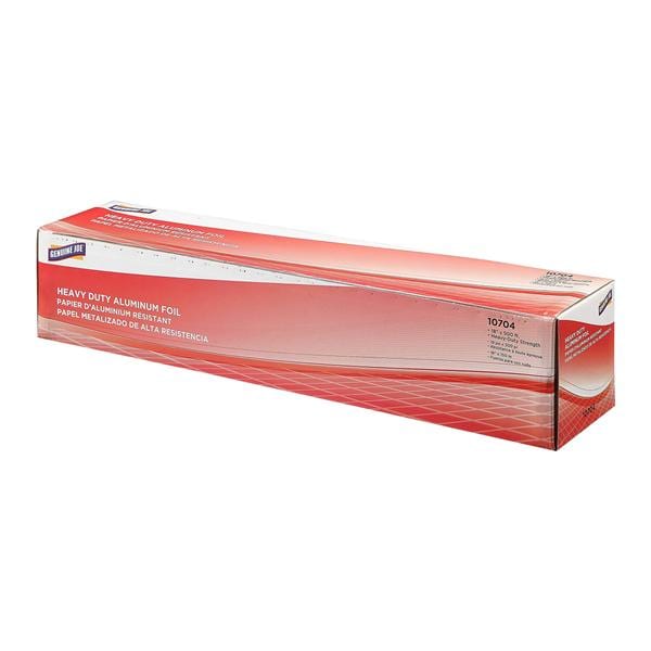 Genuine Joe Heavy-Duty Aluminum Foil - 18"x500 ft-Silver Ea