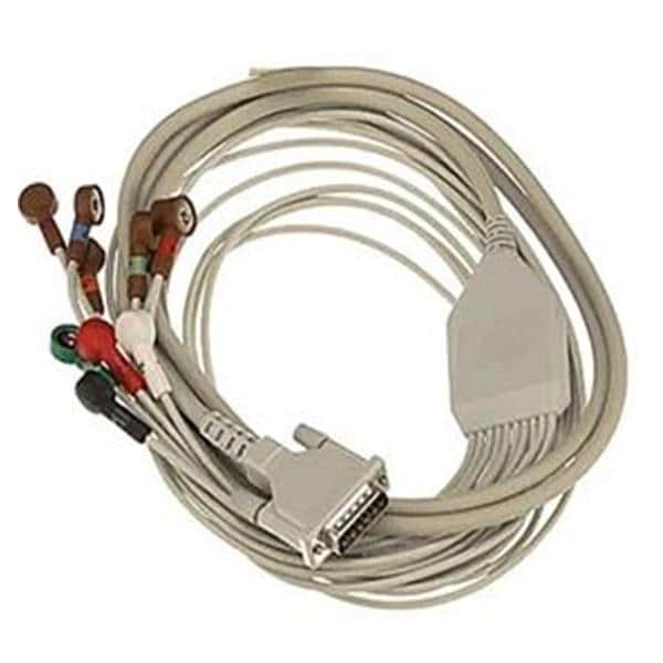 Snap Cable New For ELI Series ECG Snap 10 Wire Lead Ea