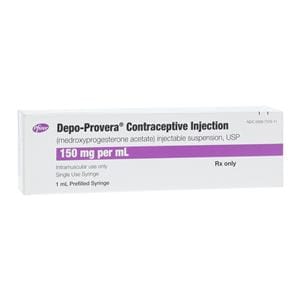 Depo-Provera Injection 150mg/mL Prefilled Syringe 1mL Each