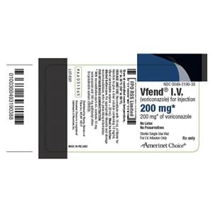 AMCHC Vfend I.V. Injection 200mg/vl Powder SDV Ea