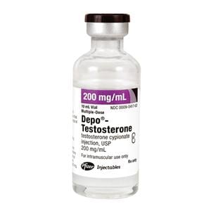 Depo-Testosterone Injection 200mg/mL MDV 10mL Each