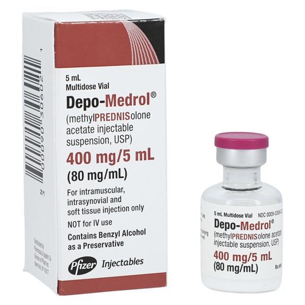 Depo-Medrol Injection 80mg/mL MDV 5mL Each