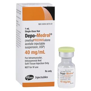 Depo-Medrol Injection 40mg/mL SDV 1ml/Vl