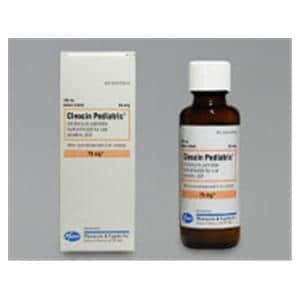 Cleocin Pediatric Oral Solution 75mg/5mL Bottle 100mL Each