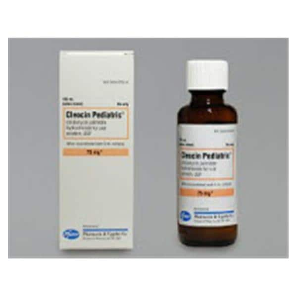 Cleocin Pediatric Oral Solution 75mg/5mL Bottle 100mL Each