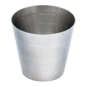 Medicine Cup Stainless Steel Silver