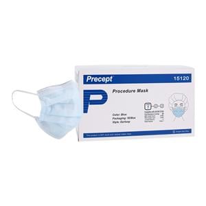 Procedure Mask ASTM Level 1 Blue Adult 50/Bx, 10 BX/CA