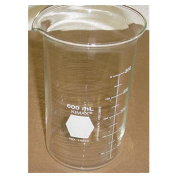 Beaker Ultrasonic Cleaner 600 mL Glass Ea