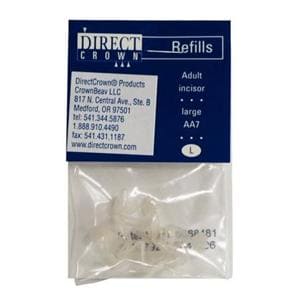 DirectCrown Polycarbonate Shells Refill Large Anterior Incisor 8/Bx
