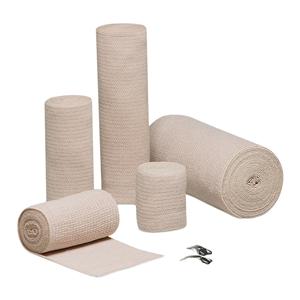 REB Stretch Bandage Elastic 4"x5yd Tan Sterile 10/Ca