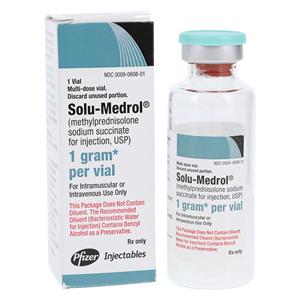 Solu-Medrol Injection 1gm MDV 16mL Each