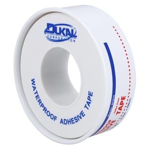 Dukal Dressing Tape Cloth .5"x5yd White Non-Sterile 24/Bx, 18 BX/CA