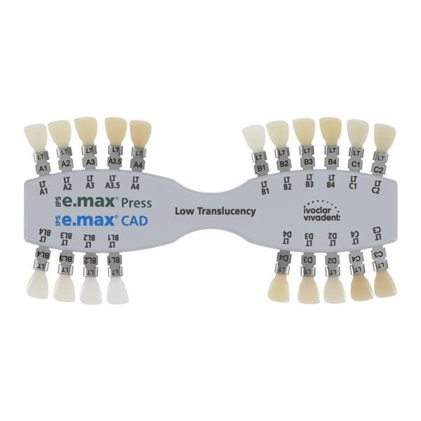 IPS e.max CAD LT Shade Guide Ea