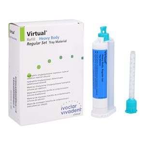 Virtual Impression Material Regular Set 50 mL Heavy Body Refill 2/Pk