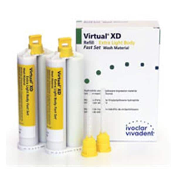 Virtual XD Impression Material Fast Set X-Light Body Refill 2/Pk