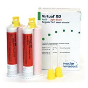 Virtual XD Impression Material Regular Set Light Body Refill 2/Pk