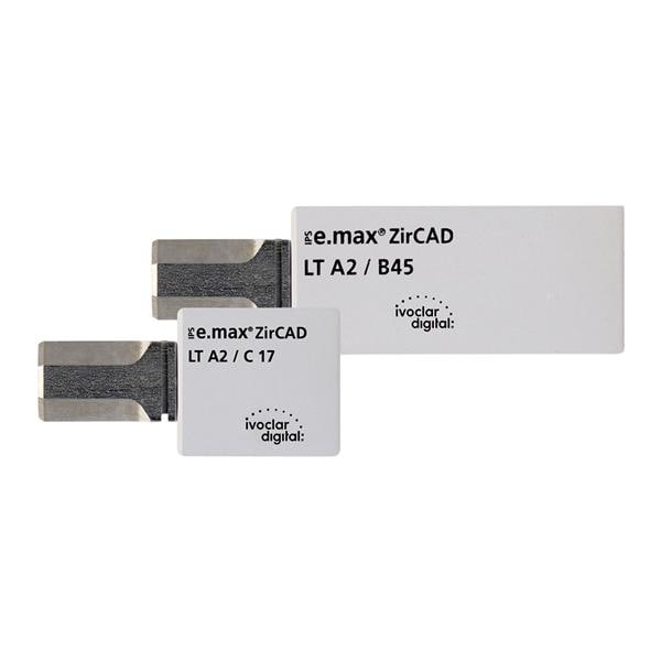 IPS e.max ZirCAD LT Milling Blocks C17 BL For PrograMill 5/Bx