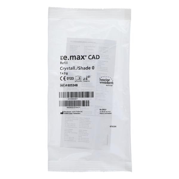 IPS e.max CAD Crystall Shade Refill 3gm/Ea