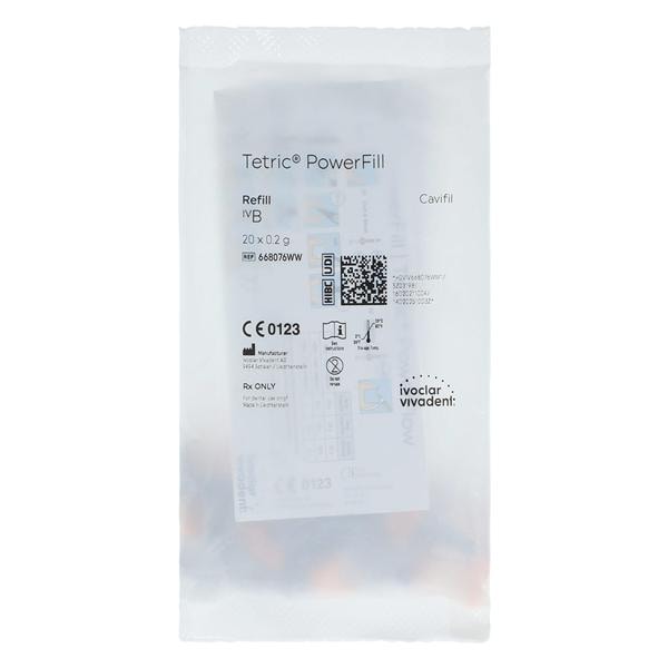 Tetric PowerFill Bulk Fill Composite IVB Capsule Refill 20/Pk