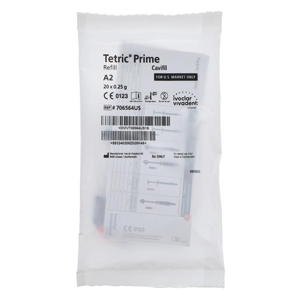 Tetric Prime Universal Composite A2 Cavifil Refill 20/Pk