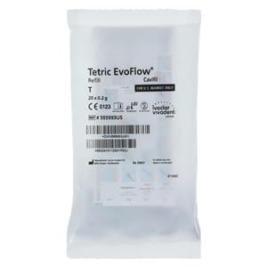 Tetric EvoFlow Flowable Composite Transparent Cavifil Refill 20/Bx