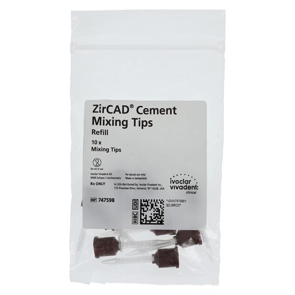 ZirCAD Cement Mixing Tips Refill 10/Pk