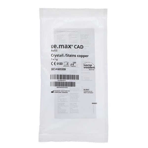 IPS e.max CAD Stain Shade Copper Refill 1 Gm 1gm/Ea