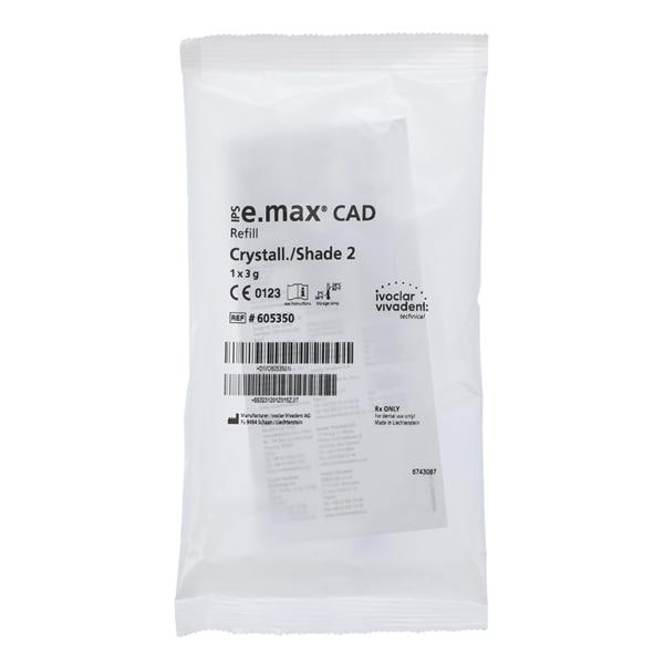 IPS e.max CAD Crystall Shade 3gm/Ea