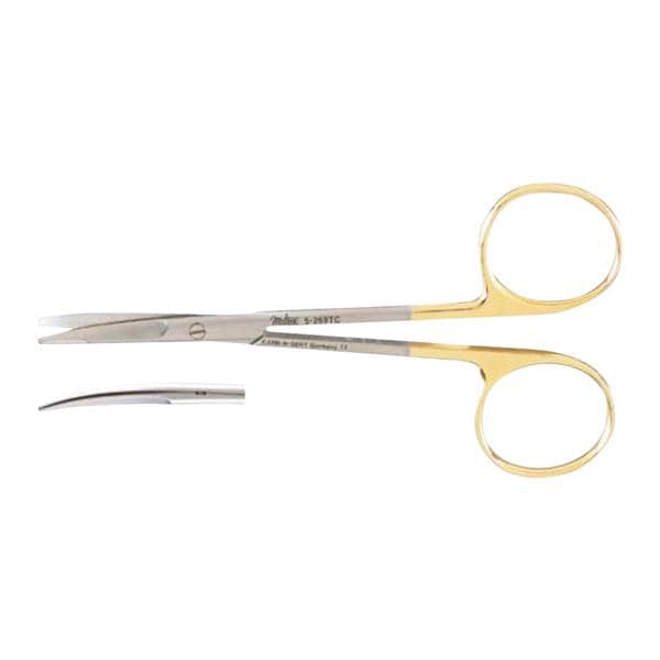 Padgett Kaye Scissors Curved 4-1/2" Stainless Steel Ea