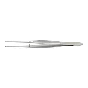 Iris Tissue Forcep Straight 4" Autoclavable Ea