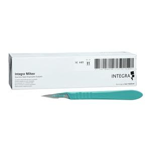 Scalpel Surgical #11 Plastic Sterile Disposable 10/Bx