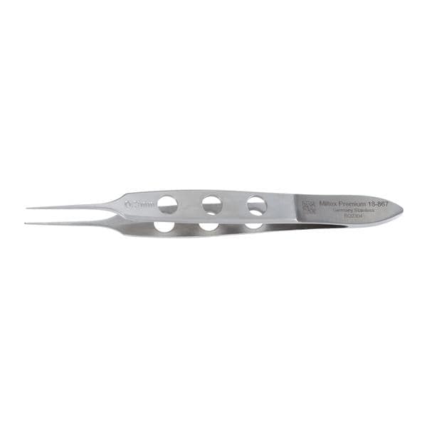 Bishop Harmon Tissue Forcep Straight 3-3/8" Autoclavable Ea