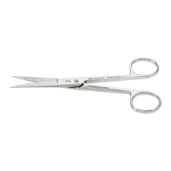 Operating Scissors Straight 5-1/2" Stainless Steel Autoclavable Reusable Ea